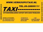 VERKOOP U TAXI-INKOOP TAXI'S